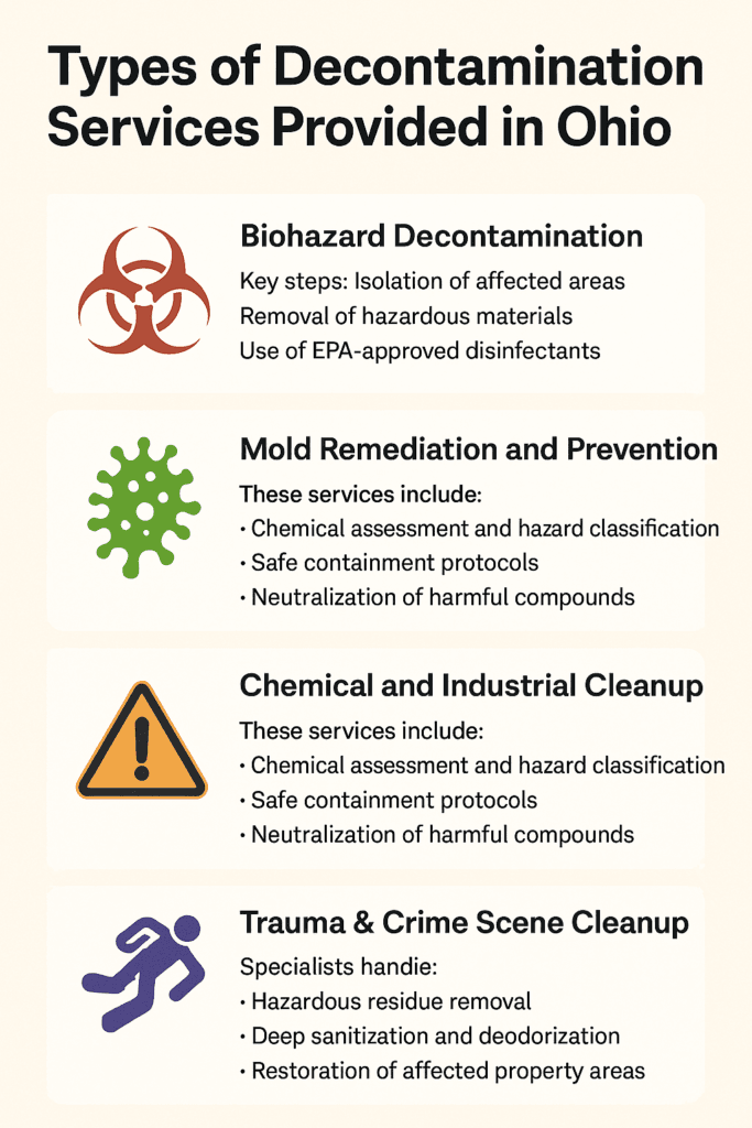 When Safety Matters: Choose the Leading Decontamination Services in Ohio