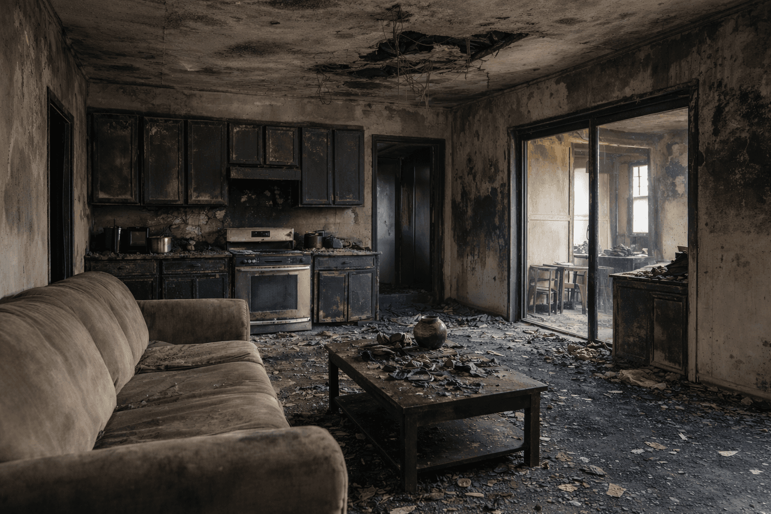 Soot Damage After a Fire: What Can Be Cleaned vs Replaced