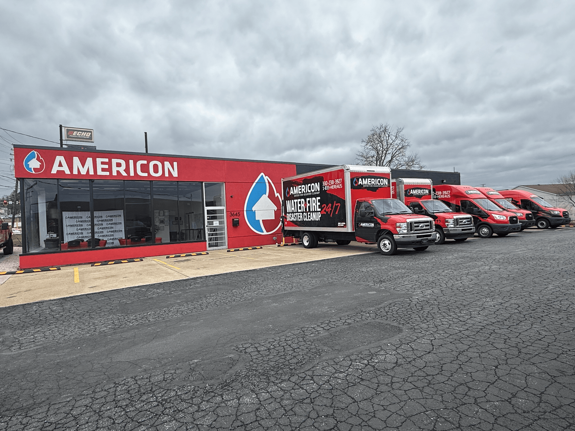 Americon Restoration is centerally located in Austintown Ohio to service the entire Ohio Valley region.
