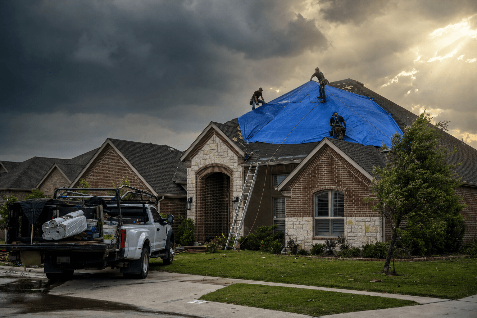 Storm & Hail Water Damage in Dallas–Fort Worth: A Homeowner's Recovery Guide