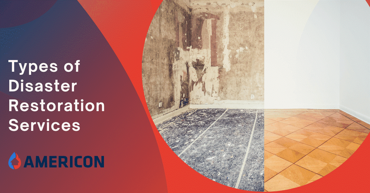 7 Different Types of Disaster Restoration Services