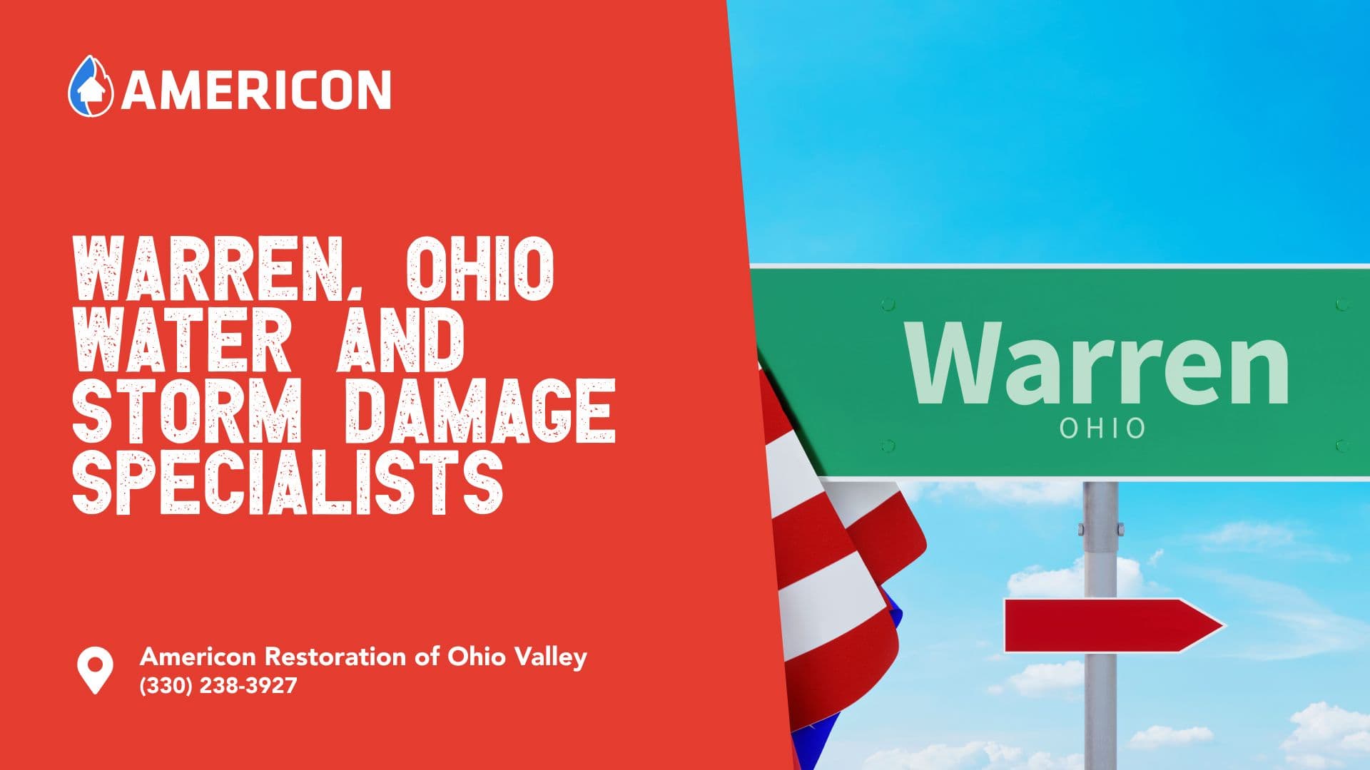 Warren Ohio Water and Storm Damage Specialists