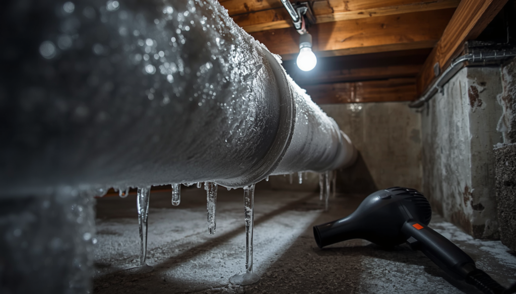 How to Unfreeze Water Pipes Safely